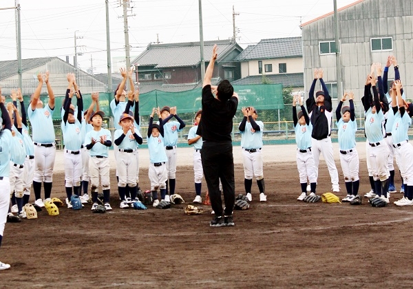 館山さんの野球教室