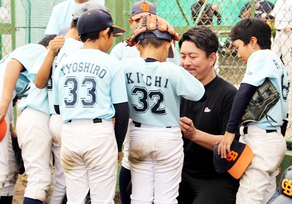 館山さんの野球教室