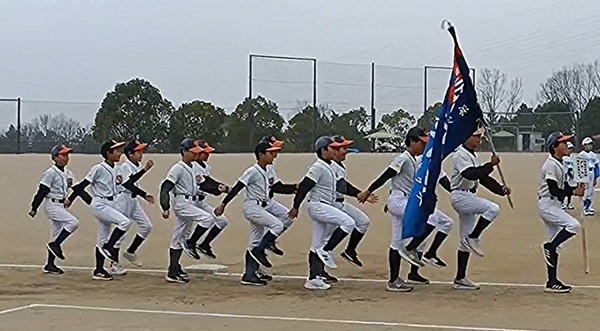 友好杯入場行進